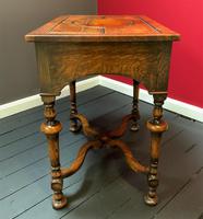 Outstanding William & Mary Style Leather & Stud Bound Country Oak Lowboy Table (7 of 18) Outstanding William & Mary Style Leather & Stud Bound Country Oak Lowboy Table (7 of 18)
