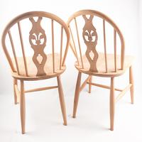 Pair of Ercol Fleur-de-lis Windsor Chairs (2 of 5) Pair of Ercol Fleur-de-lis Windsor Chairs (2 of 5)