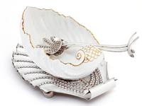 Victorian Coalport Serving Dish on Silver Plate Stand with Original Servers (2 of 8) Victorian Coalport Serving Dish on Silver Plate Stand with Original Servers (2 of 8)