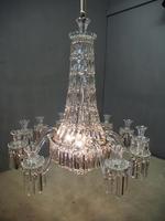 19th Century Crystal Tent & Waterfall Chandelier (15 of 18) 19th Century Crystal Tent & Waterfall Chandelier (15 of 18)