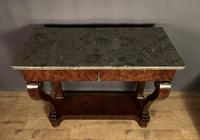 French Louis Philippe Period Mahogany Console Table (2 of 12) French Louis Philippe Period Mahogany Console Table (2 of 12)