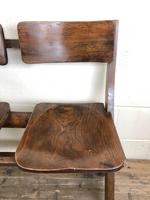Antique Victorian Elm Four Seater Bench (11 of 12) Antique Victorian Elm Four Seater Bench (11 of 12)