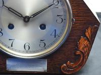 1930s Kienzle Art Deco Carved Case 8 Day Striking Mantel Clock (4 of 10) 1930s Kienzle Art Deco Carved Case 8 Day Striking Mantel Clock (4 of 10)