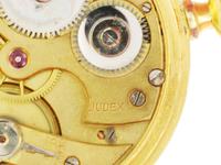 Judex Art Deco Gold Filled Open Face Pocket Watch with Chain Swiss 1925 (6 of 7) Judex Art Deco Gold Filled Open Face Pocket Watch with Chain Swiss 1925 (6 of 7)
