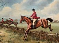 'The Fox Hunt' Original Vintage Country Sporting Pursuit Oil on Canvas Painting (5 of 17) 'The Fox Hunt' Original Vintage Country Sporting Pursuit Oil on Canvas Painting (5 of 17)