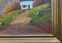 The Three Peaks 20thc Vintage Swiss School - Mountainous Landscape Oil Painting (10 of 12) The Three Peaks 20thc Vintage Swiss School - Mountainous Landscape Oil Painting (10 of 12)