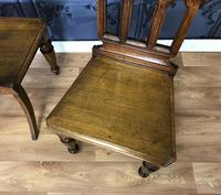 Pair of Victorian Gothic Style Hall Chairs (10 of 13) Pair of Victorian Gothic Style Hall Chairs (10 of 13)