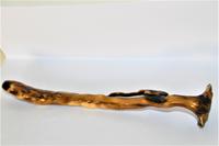 Well Carved Sashi Netsuke Pipe Case Holder in the Form of a Ruyi (4 of 6) Well Carved Sashi Netsuke Pipe Case Holder in the Form of a Ruyi (4 of 6)