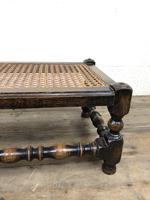 Early 20th Century Turned Oak Footstool with Cane Top (9 of 12) Early 20th Century Turned Oak Footstool with Cane Top (9 of 12)