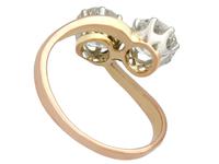 1.57ct Diamond & 18ct Rose Gold Twist Ring - Antique c.1910 (5 of 9) 1.57ct Diamond & 18ct Rose Gold Twist Ring - Antique c.1910 (5 of 9)