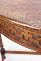 1920s Oak Demi-Lune Hall Table (10 of 12) 1920s Oak Demi-Lune Hall Table (10 of 12)
