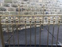 Antique Victorian Brass & Iron Double Bed Frame (7 of 7) Antique Victorian Brass & Iron Double Bed Frame (7 of 7)