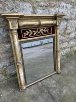 Regency Gilt Pier Mirror With Red Velvet Panel (5 of 7) Regency Gilt Pier Mirror With Red Velvet Panel (5 of 7)