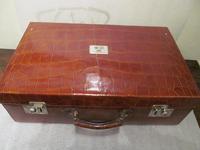 Fine Quality Crocodile Skin Suitcase (3 of 7) Fine Quality Crocodile Skin Suitcase (3 of 7)