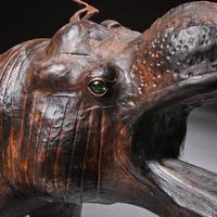 Mid 20th Century Liberty Of London Leather Hippo (6 of 12) Mid 20th Century Liberty Of London Leather Hippo (6 of 12)