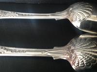 Pair of Paul Storr Antique Georgian Silver Coburg Tablespoons (8 of 8) Pair of Paul Storr Antique Georgian Silver Coburg Tablespoons (8 of 8)