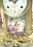 Vintage Sevres Mantel Clock Garniture 8 Day Striking Ormolu Mantel Clock (6 of 14) Vintage Sevres Mantel Clock Garniture 8 Day Striking Ormolu Mantel Clock (6 of 14)