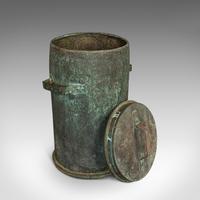 Antique Grain Bin, French, Copper, Farmhouse Silo, Fireside, Victorian c.1890 (7 of 9) Antique Grain Bin, French, Copper, Farmhouse Silo, Fireside, Victorian c.1890 (7 of 9)