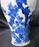 Chinese Blue & White Hand Painted Porcelain Vase, Kangxi Mark & Period c.1700 (13 of 13) Chinese Blue & White Hand Painted Porcelain Vase, Kangxi Mark & Period c.1700 (13 of 13)