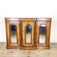 Victorian Inlaid Walnut Credenza with Marble Top (2 of 10) Victorian Inlaid Walnut Credenza with Marble Top (2 of 10)