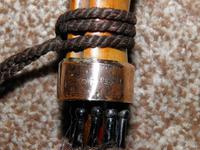 Antique Kendall 18ct GP Umbrella - Check Nylon Canopy With Whangee Bamboo Handle (4 of 11) Antique Kendall 18ct GP Umbrella - Check Nylon Canopy With Whangee Bamboo Handle (4 of 11)