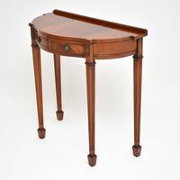 Antique Georgian Style Mahogany Console Table (3 of 8) Antique Georgian Style Mahogany Console Table (3 of 8)