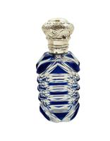 Antique Silver & Blue Overlay Cut Glass Perfume / Scent Bottle c1890 (2 of 9) Antique Silver & Blue Overlay Cut Glass Perfume / Scent Bottle c1890 (2 of 9)