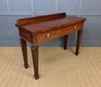 Regency Period Mahogany Console Table (7 of 17) Regency Period Mahogany Console Table (7 of 17)