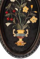 Attractive Pair of Late 19th Century Pietra Dura Pictures (4 of 4) Attractive Pair of Late 19th Century Pietra Dura Pictures (4 of 4)