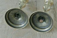 Pair of Victorian Brass Candlesticks c.1850-70 with Pushers 8.75" (2 of 5) Pair of Victorian Brass Candlesticks c.1850-70 with Pushers 8.75" (2 of 5)