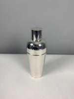 French Silver Plate Art Deco Stepped Cocktail Shaker; 1930’s (5 of 11) French Silver Plate Art Deco Stepped Cocktail Shaker; 1930’s (5 of 11)