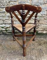 Antique Oak Turners Corner Chair (9 of 14) Antique Oak Turners Corner Chair (9 of 14)