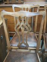 4 Chippendale Style Chairs (2 of 3) 4 Chippendale Style Chairs (2 of 3)