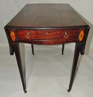 Hepplewhite Mahogany Butterfly Pembroke Table (2 of 8) Hepplewhite Mahogany Butterfly Pembroke Table (2 of 8)