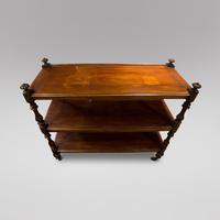 19th Century Mahogany Three Tier Buffet (3 of 4) 19th Century Mahogany Three Tier Buffet (3 of 4)