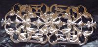 Victorian London 1894 Hallmarked Solid Silver Nurses Belt Buckle (6 of 9) Victorian London 1894 Hallmarked Solid Silver Nurses Belt Buckle (6 of 9)
