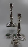 Pair of Antique Silver Candlesticks London 1906 (3 of 11) Pair of Antique Silver Candlesticks London 1906 (3 of 11)
