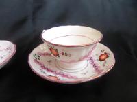 A Pair of Gaudy Welsh Cup & Saucers (5 of 5) A Pair of Gaudy Welsh Cup & Saucers (5 of 5)