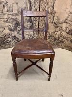 Set of Four Regency Rosewood Chairs with Cross Stretchers (3 of 8) Set of Four Regency Rosewood Chairs with Cross Stretchers (3 of 8)