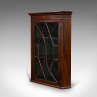 Antique Corner Cabinet, English, Mahogany, Cupboard, Astragal Glazed, Georgian (8 of 12) Antique Corner Cabinet, English, Mahogany, Cupboard, Astragal Glazed, Georgian (8 of 12)