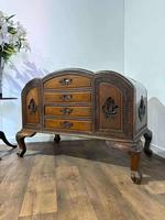 Oriental 1920s Cloud Shaped Carved Cabinet (Camphor Wood) (1 of 18)
