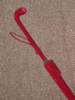 Antique Red / Orange Patterned Canopy Umbrella W/Red Velvet Handle & Canopy Cover (13 of 14) Antique Red / Orange Patterned Canopy Umbrella W/Red Velvet Handle & Canopy Cover (13 of 14)