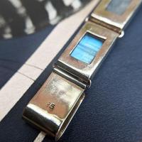 Vintage Sterling Silver Moonstone Panel Bracelet (6 of 11) Vintage Sterling Silver Moonstone Panel Bracelet (6 of 11)