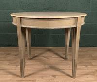 Swedish Gustavian Style Painted Marble Top Table (8 of 10) Swedish Gustavian Style Painted Marble Top Table (8 of 10)