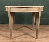 Swedish Gustavian Style Painted Marble Top Table (9 of 10) Swedish Gustavian Style Painted Marble Top Table (9 of 10)