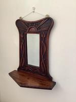 Art Nouveau Hardwood Vanity Hall Mirror (2 of 3) Art Nouveau Hardwood Vanity Hall Mirror (2 of 3)