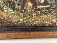 Oil Painting "Unloved Abandoned VW Beetle Car" Signed David Robert (24 of 27) Oil Painting "Unloved Abandoned VW Beetle Car" Signed David Robert (24 of 27)