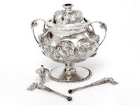 Edwardian William Comyns Silver Table Cigar Lighter (4 of 7) Edwardian William Comyns Silver Table Cigar Lighter (4 of 7)