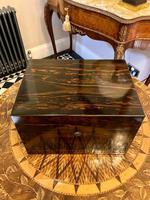 Antique Coromandel Dressing Box With Bottles, Bramah Lock, Secret Drawer (9 of 10) Antique Coromandel Dressing Box With Bottles, Bramah Lock, Secret Drawer (9 of 10)