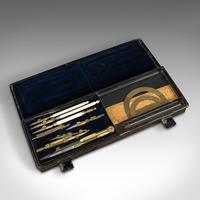 Antique Technical Drawing Set, Architect, Cartographer, Instruments, ANCSL, 1920 (8 of 10) Antique Technical Drawing Set, Architect, Cartographer, Instruments, ANCSL, 1920 (8 of 10)